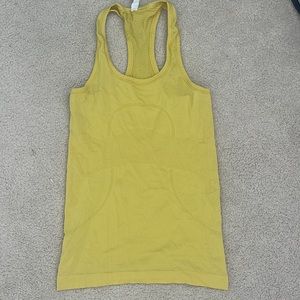 lululemon razor back tank top